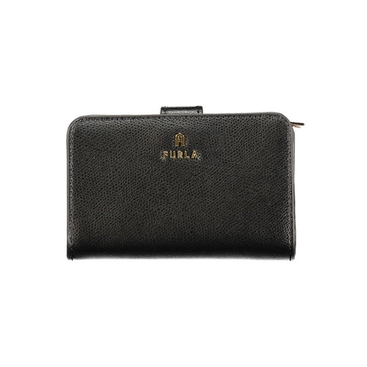 Furla Black Leather Wallet - XT & Co