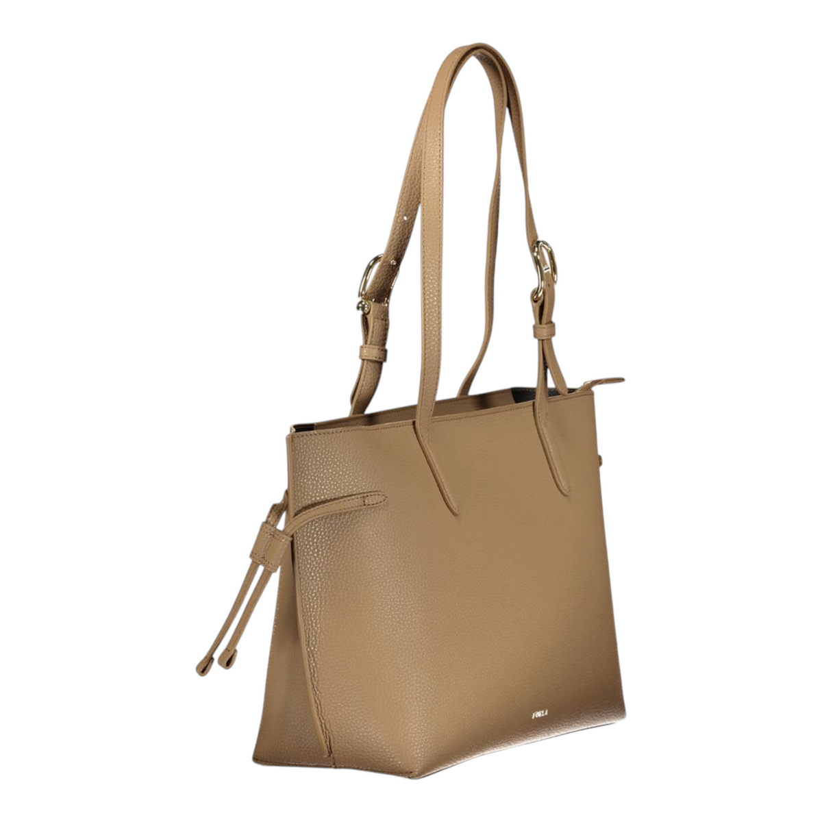 Furla Ava Tote Bag Brown Leather