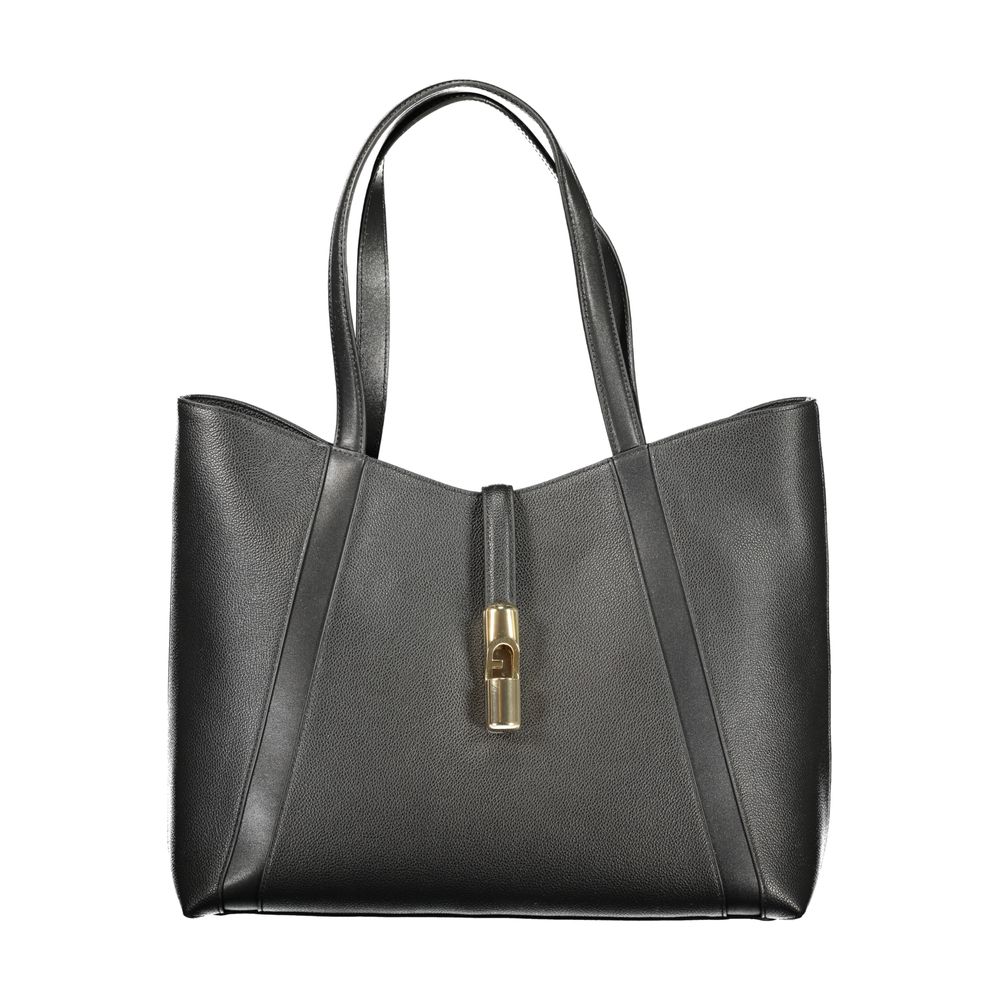 Furla Black Leather Handbag - XT & Co