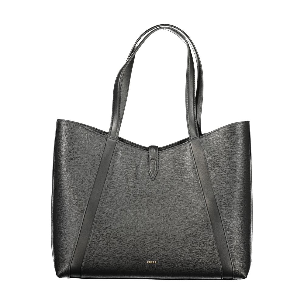 Furla Black Leather Handbag - XT & Co