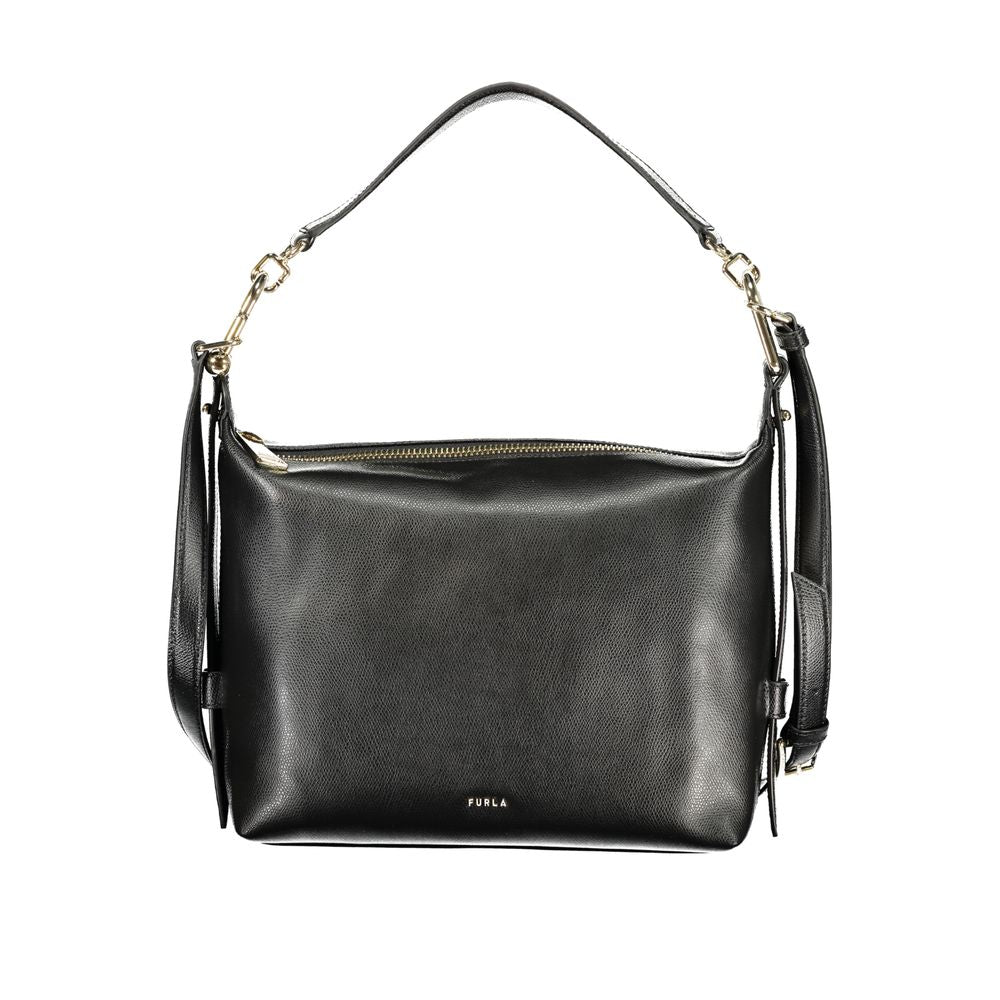 Furla Black Leather Handbag - XT & Co