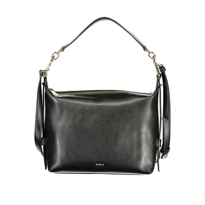 Furla Black Leather Handbag - XT & Co