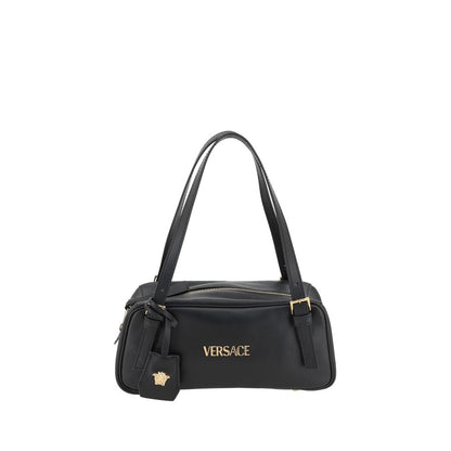 Versace Black Lamb Ovis Aries Aries Shoulder Bag - XT & Co