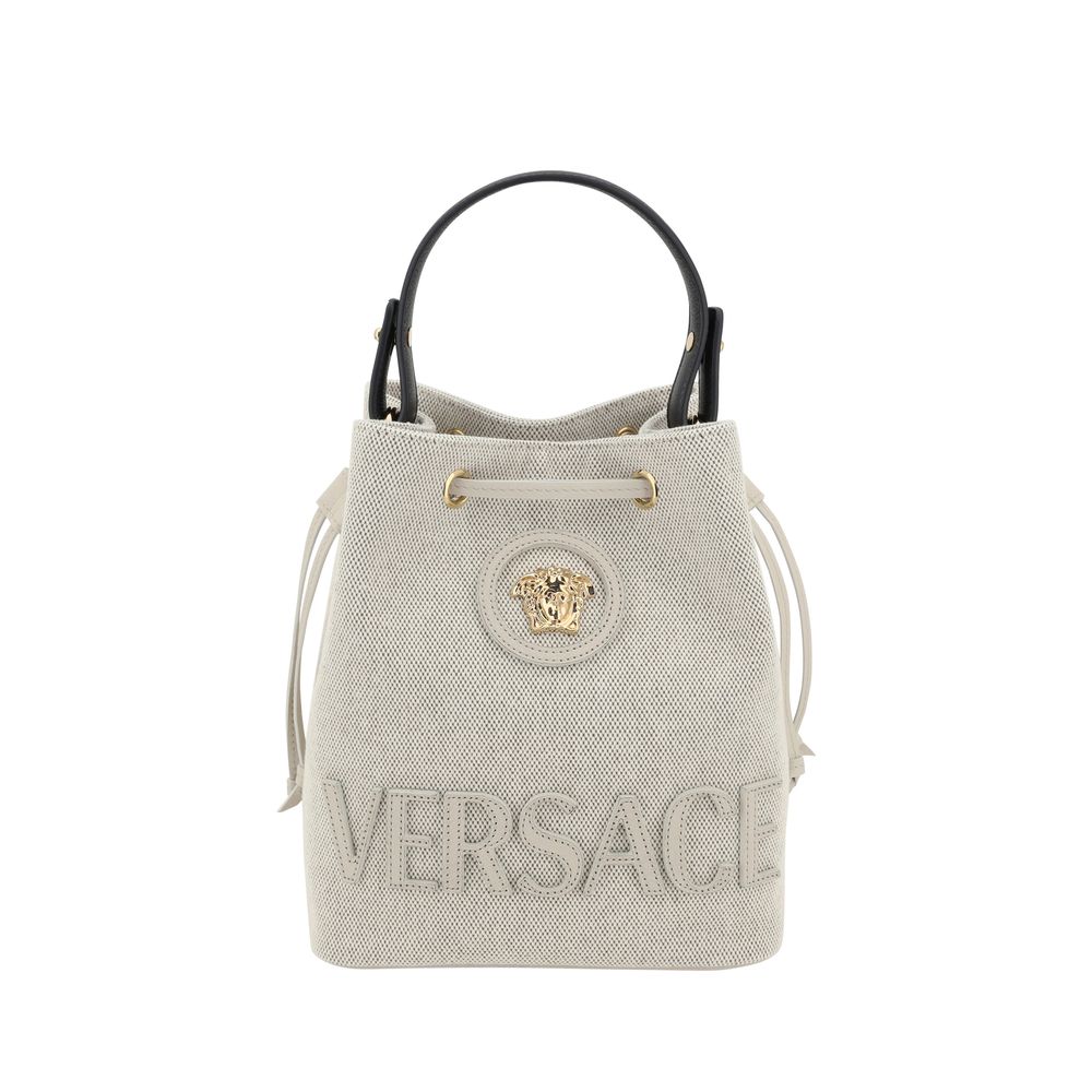 Versace La Medusa White  Bucket Bag, - XT & Co