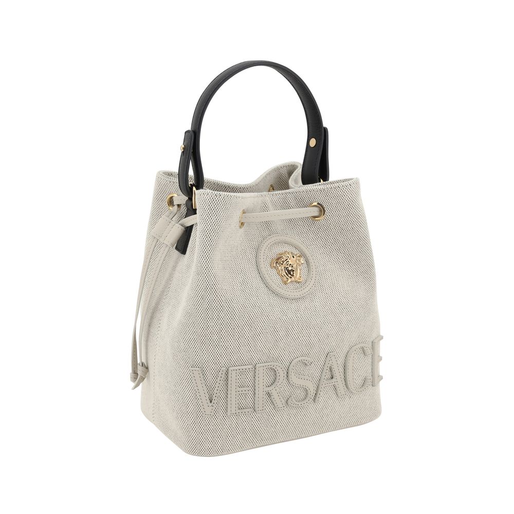 Versace La Medusa White  Bucket Bag, - XT & Co