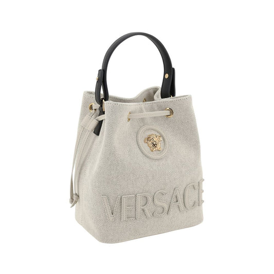 Versace La Medusa White  Bucket Bag, - XT & Co