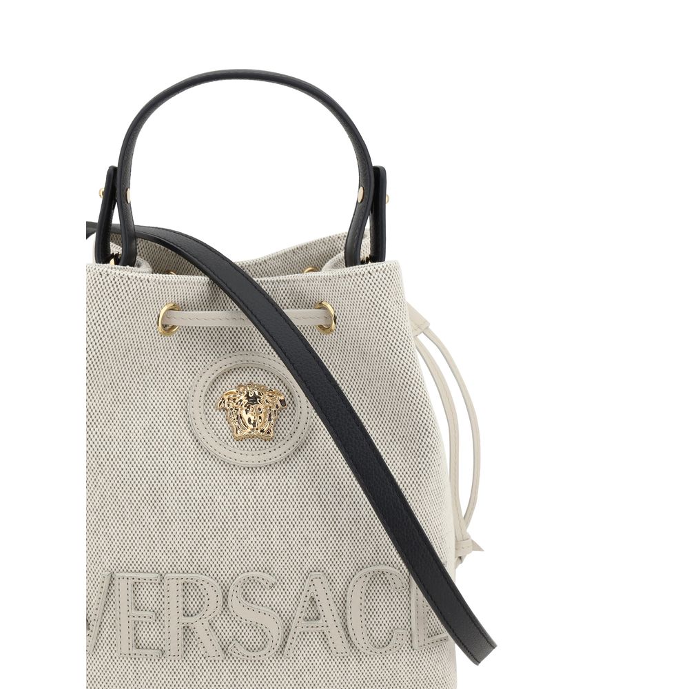Versace La Medusa White  Bucket Bag, - XT & Co