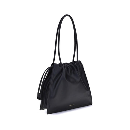 Coccinelle Black Bos Taurus  Leather Handbag - XT & Co