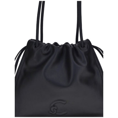 Coccinelle Black Bos Taurus  Leather Handbag - XT & Co