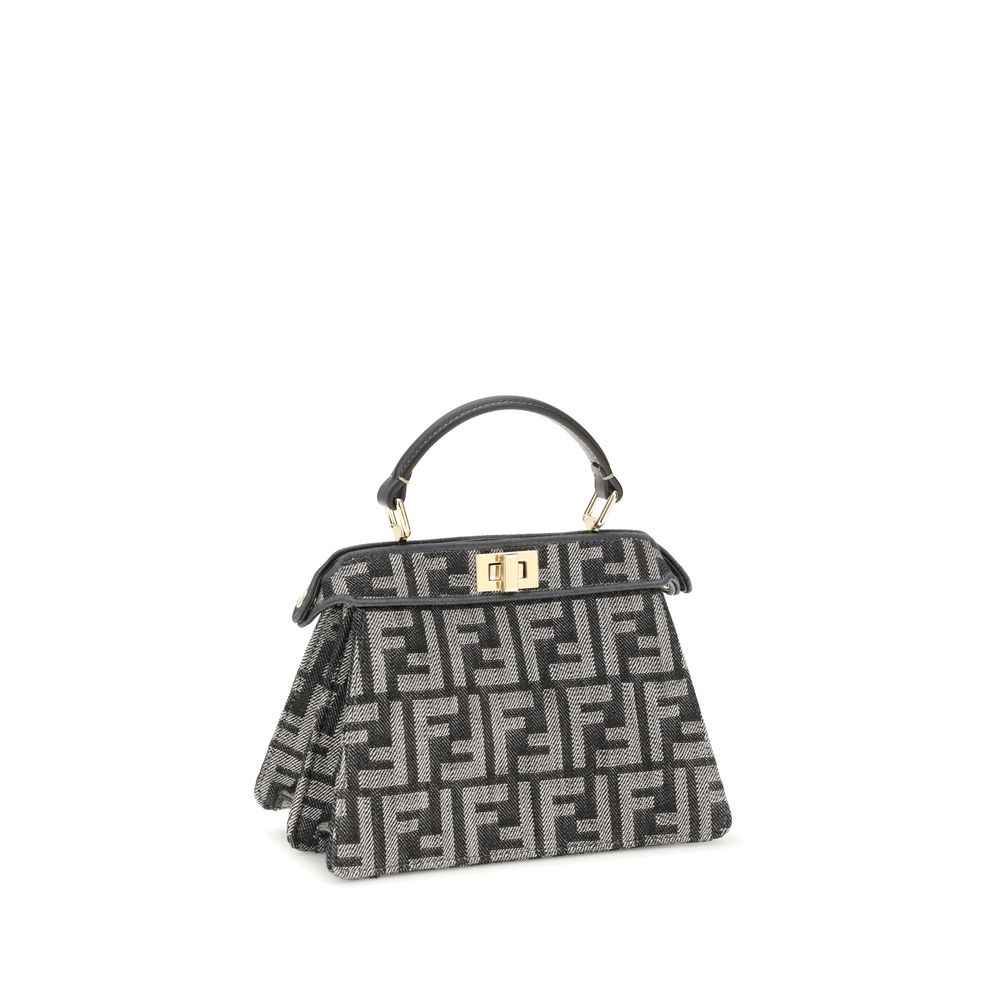 Fendi Blue Fabric Shoulder Bag by Fendi