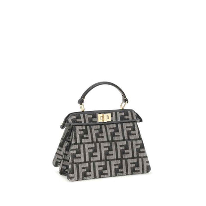 Fendi Blue Fabric Shoulder Bag by Fendi