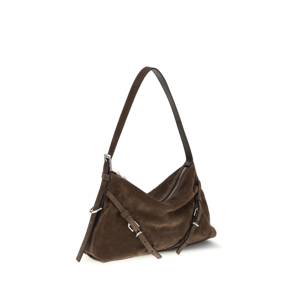 Givenchy Brown Calf Bos Taurus Leather Shoulder Bag - XT & Co