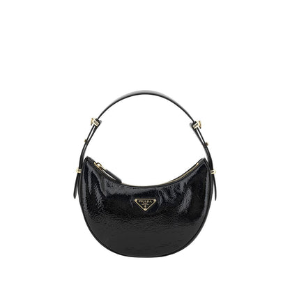 Prada Black Bos Taurus Calf Leather Shoulder Bag - XT & Co