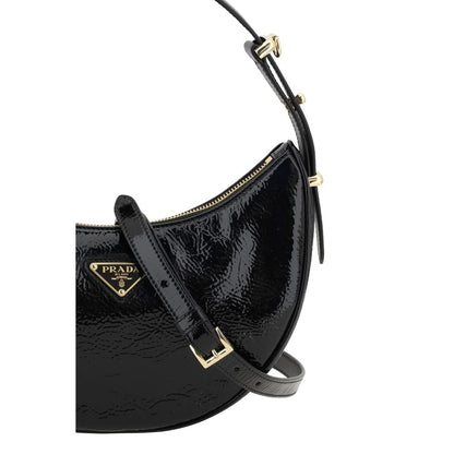 Prada Black Bos Taurus Calf Leather Shoulder Bag - XT & Co