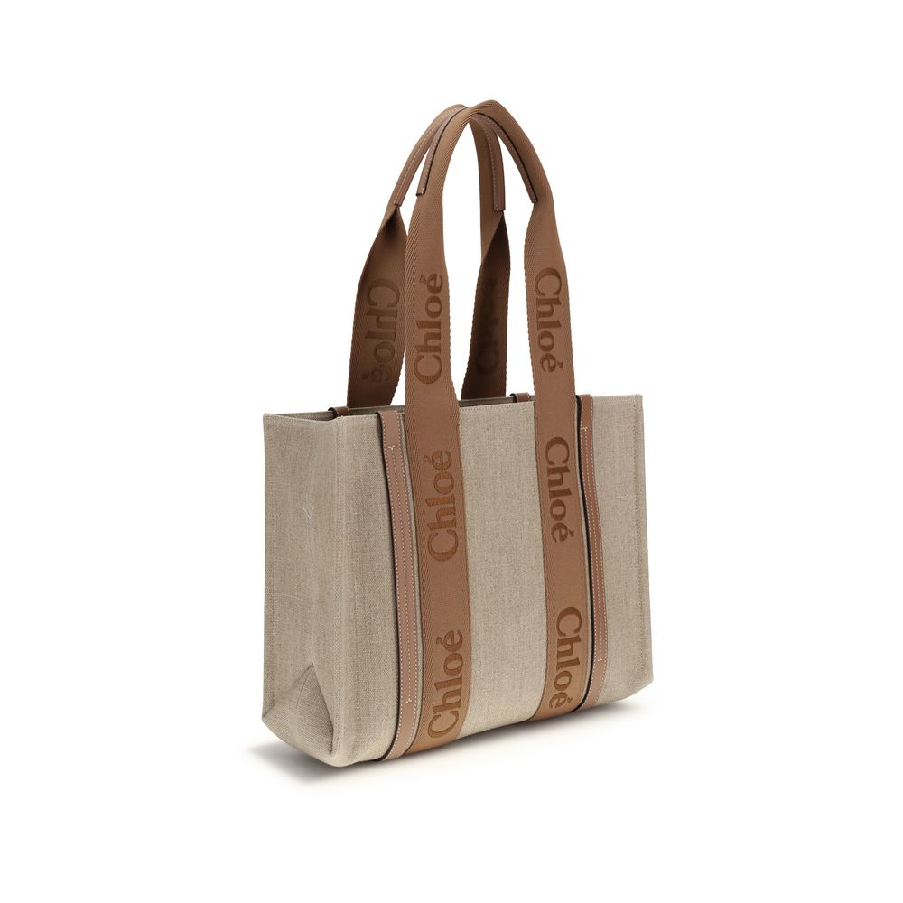 Chloé Beige Woody Shoulder Bag - XT & Co